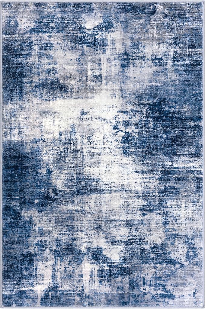 IOHOUZE Abstract Area Rug 3x5 Ft Washable Rugs