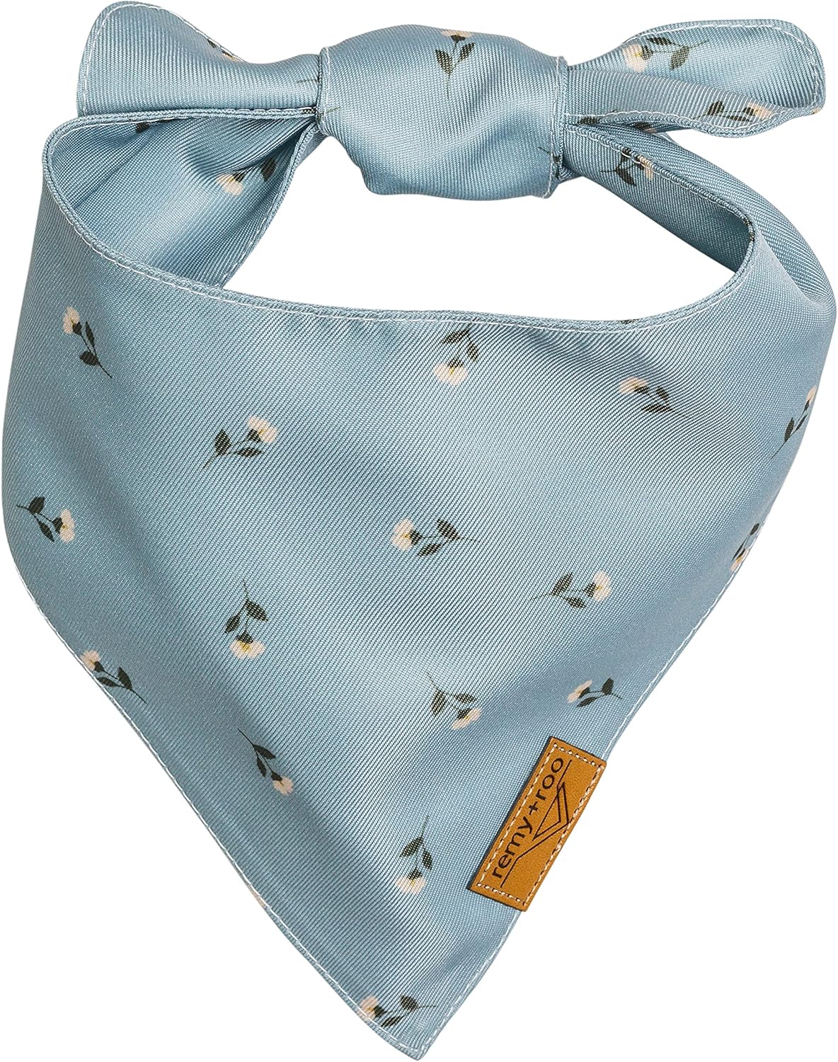 Remy+Roo Extra Large Spring Dog Bandanas - 4 Pack Emily Set | Premium Durable Adjustable Polyester Fabric Dog Scarfs | Patented Shape Girl Dog Bandana, Trendy Patterns, Floral Dog Bandana
