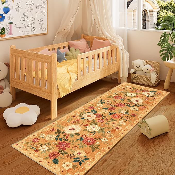 DUKINO Runner Rug, 2.6x8 Kitchen Rug
