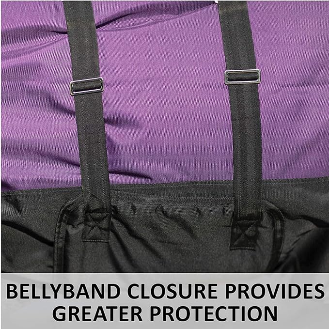 STORM SHIELD Contour Collar Classic II Horse Turnout Blanket | Bellyband Closure | Horse Blankets for Winter Waterproof | Weather Protection | Winter Horse Blanket