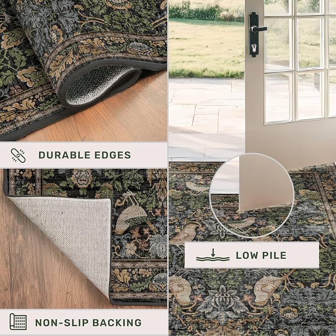 12ft Extra Long Vintage Runner Rugs