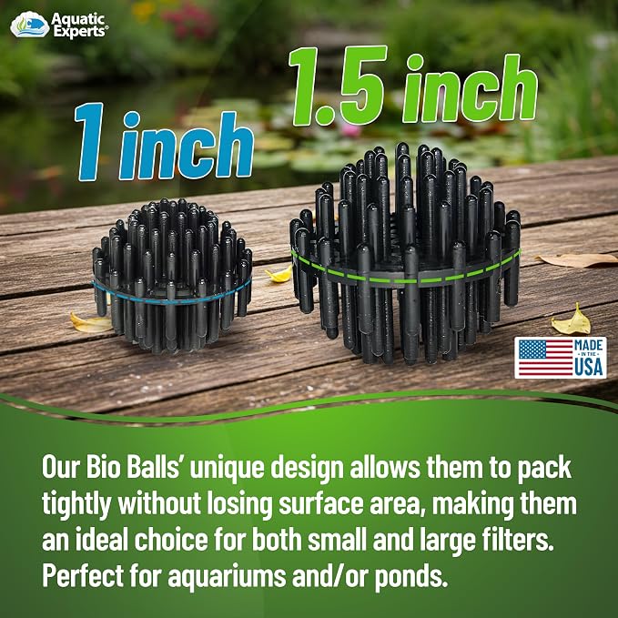 Aquatic Experts 1.5" Large Bio Balls