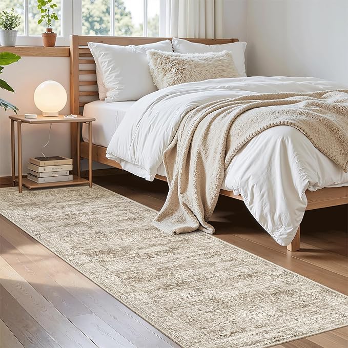 Soalmost Washable Runner Rug
