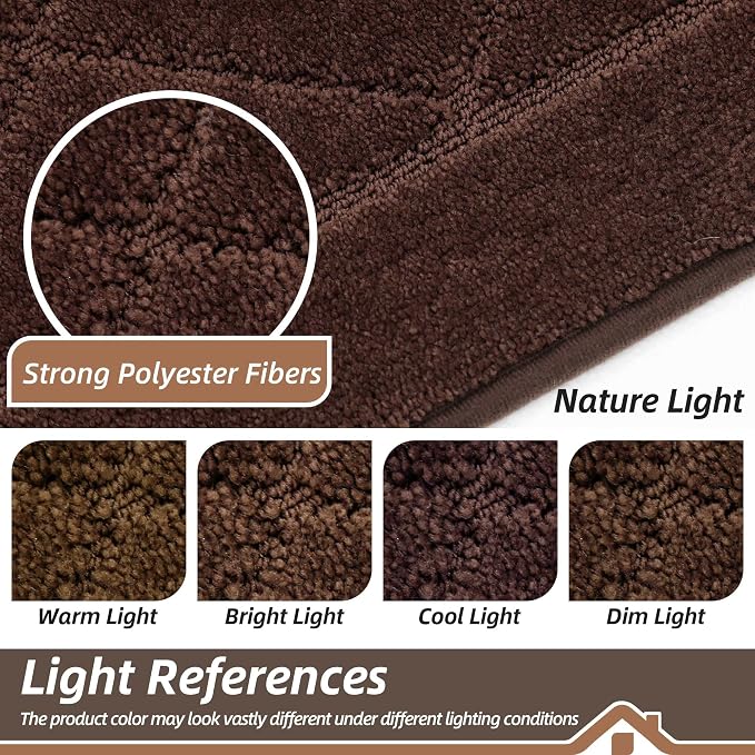 BEQHAUSE Dirt Trapper Door Mat 32" x 48", Doormat Non-Slip Entryway Rugs
