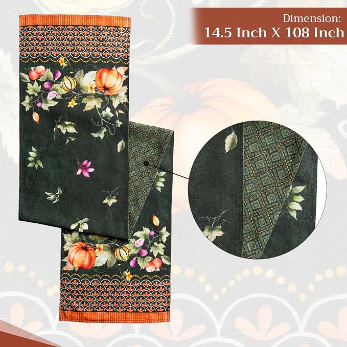 Maison d' Hermine Table Runner 100% Cotton 14.50" x 108" | Table Runners 108