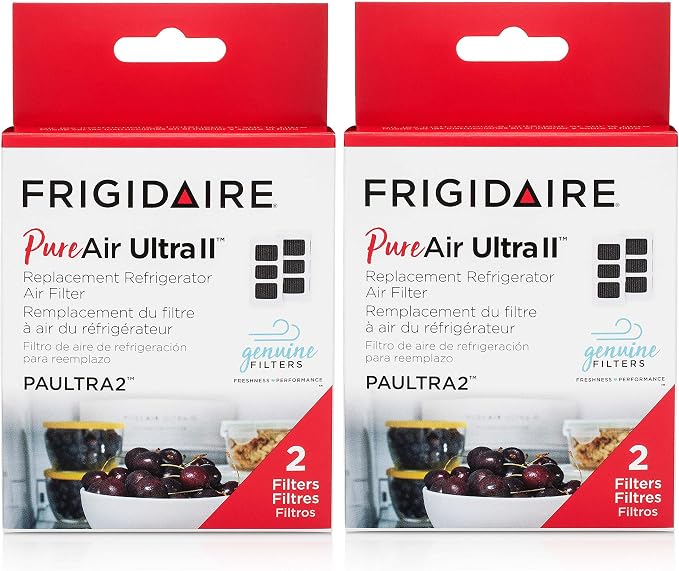 Frigidaire PAULTRAII4PK PAULTRA2 Pure Air Ultra II 4 Pack Air Filter, 3.8" x