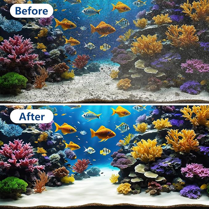 12 PCS Aquarium Filter Cartridge Filters, Rite-Size B Fish Tank Filter Cartridge