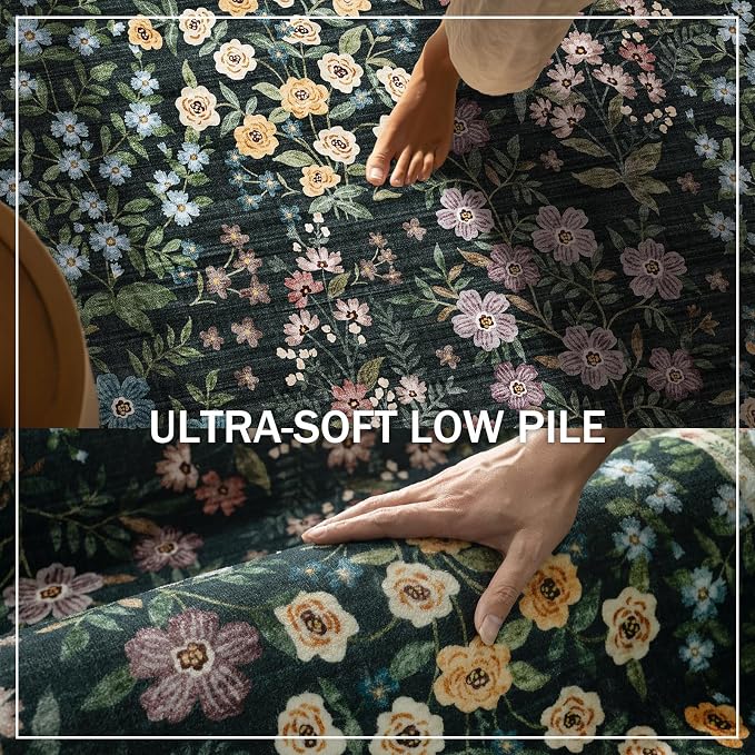 Washable Kitchen Rug Runners for Hallways: 2'x10' Runner Rugs