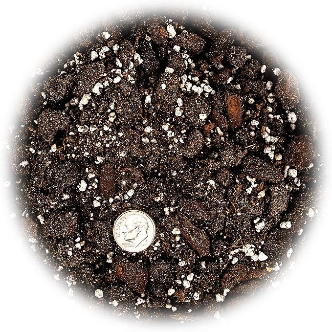 Gardenera Professional Succulent Soil Premium All Purpose Blend | Pre-Mixed Ready to Use for Cactus and Succulents | Sphagnum Peat Moss, Perlite, New Zealand Pine Bark - Made in USA - 3 Quart