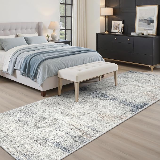 Soalmost Washable Runner Rug