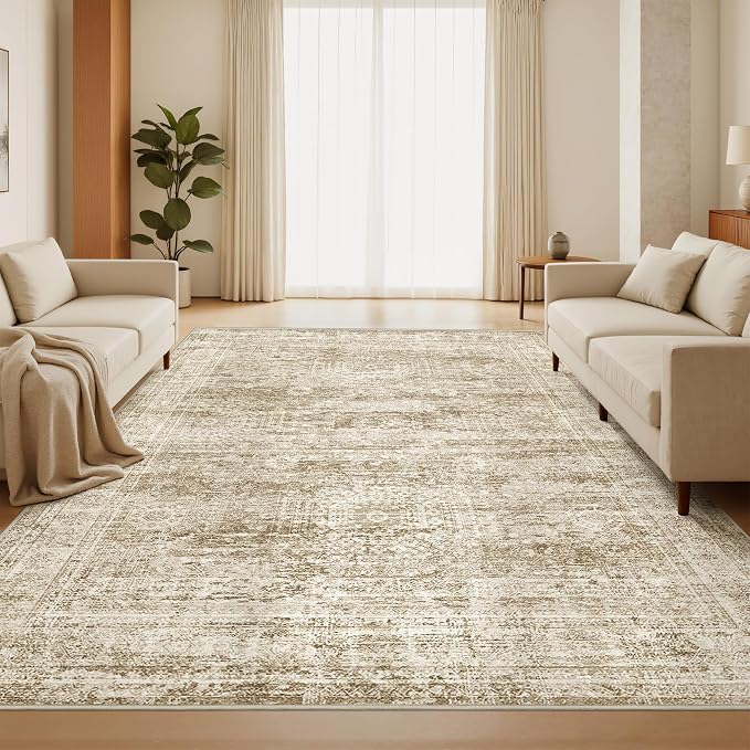 5x7 Area Rugs, Ultra-Thin Washable Rugs