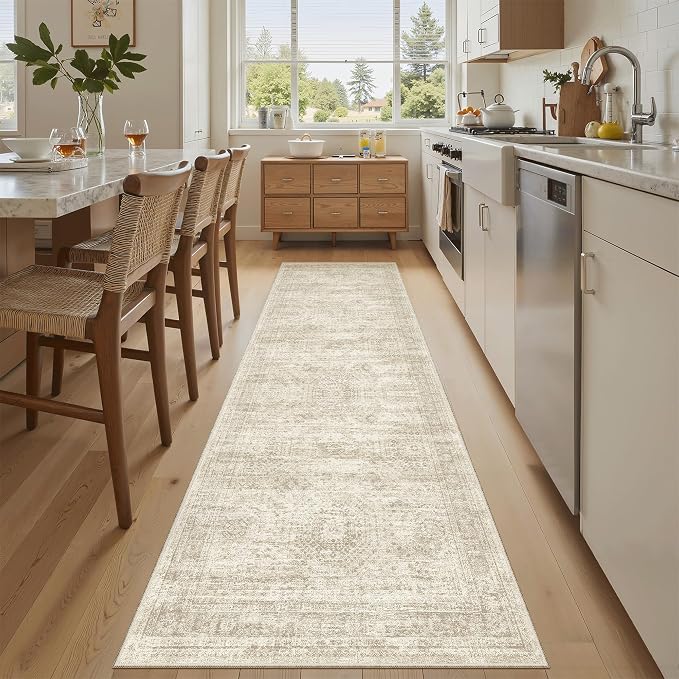 Soalmost Runner Rug 2'x8' Washable Non-Slip Runner Rugs