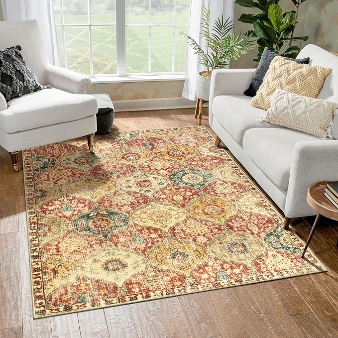 Lahome Moroccan Machine Washable Rugs