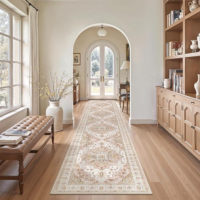 Madane Runner Rugs for Hallway 2x10 Long Washable Non-Slip Hallway Runner Rug