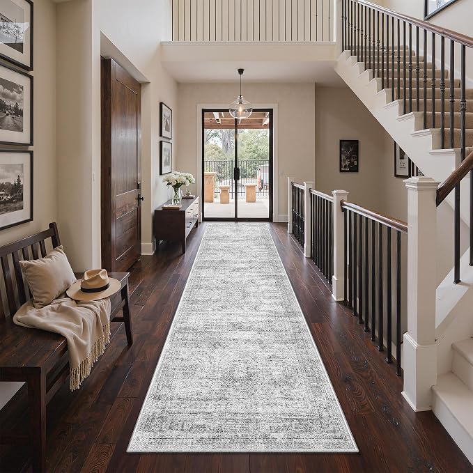 3x10 Runner Rug Non Slip Washable