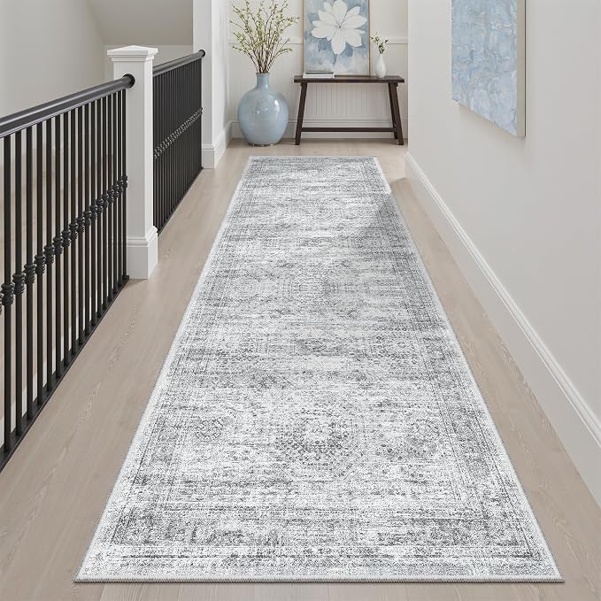 Soalmost Washable Runner Rug