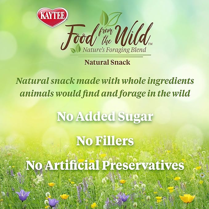 Kaytee Food, Small Pet Snack | Natural | For Rodents | 2 Ounces | Pack of 2