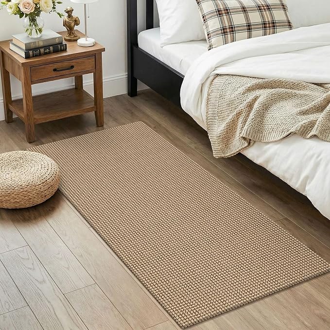 KOZYFLY Boho 2x4 Entry Runner Rug, Small Washable Runners
