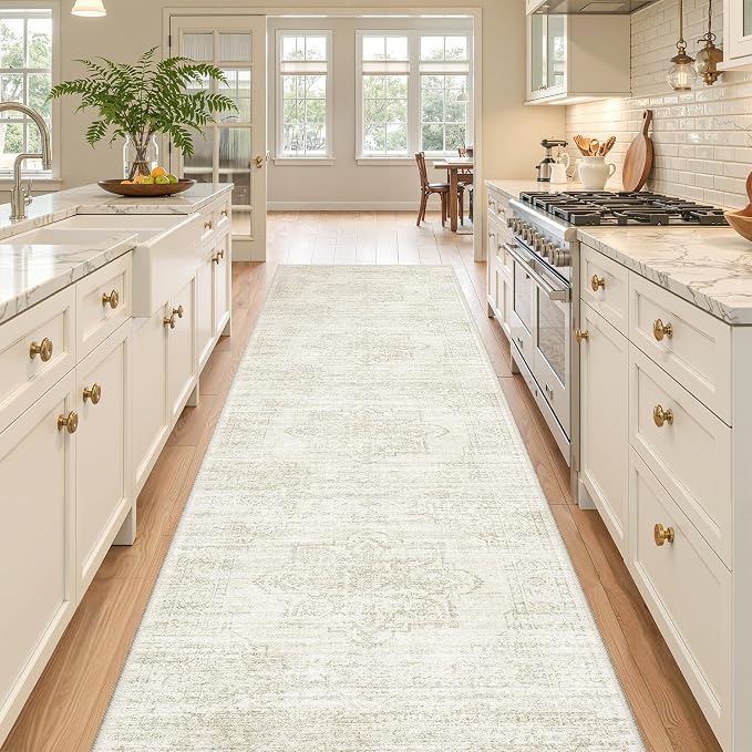 Kitchen Runner Rugs Non Skid Washable