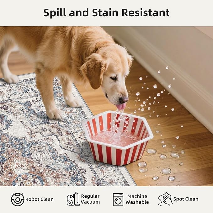 2-Piece Kitchen Runner Rug Set: Washable Non-Slip Floor Mats