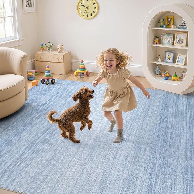 UERMEI 7x9 Washable Area Rug