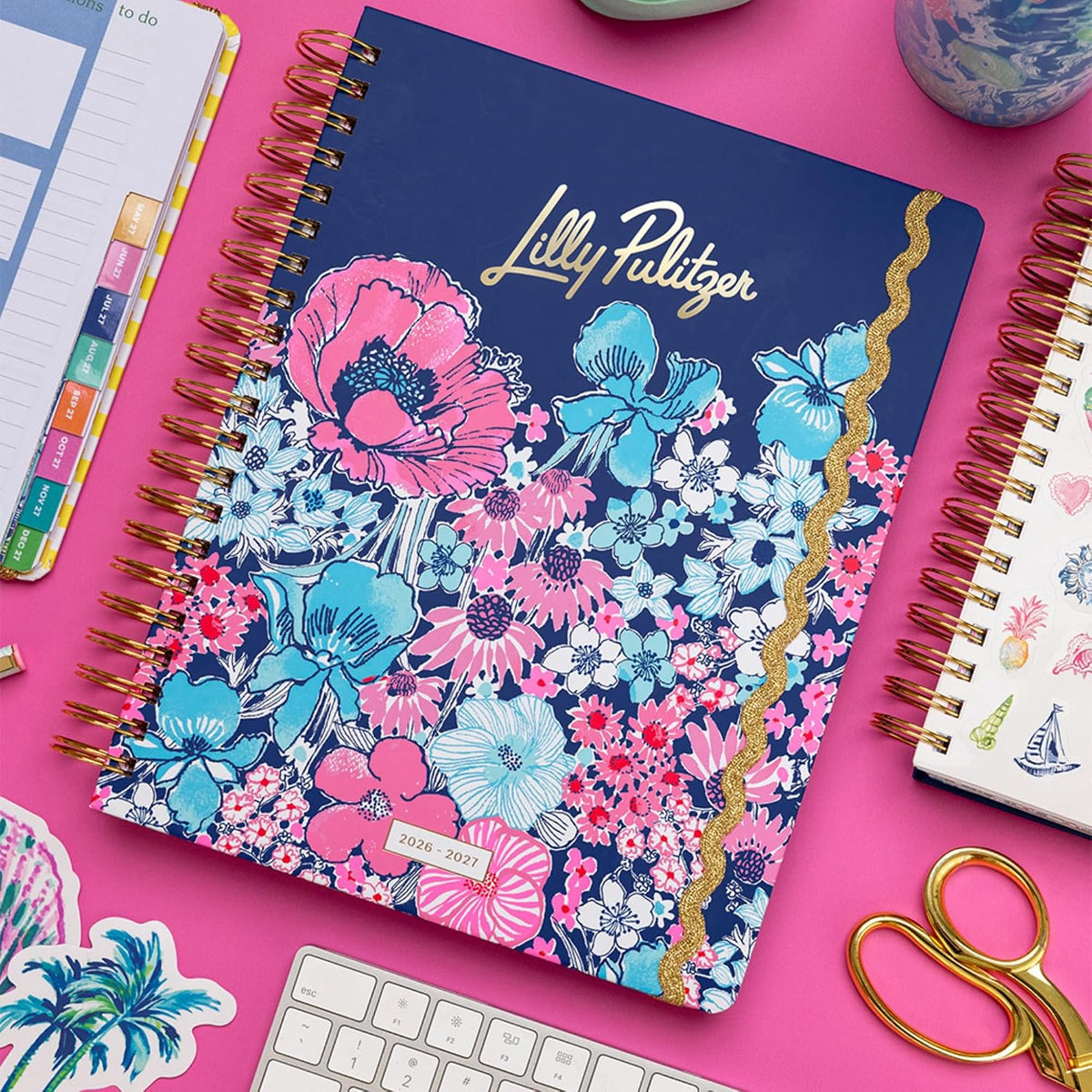 Lilly Pulitzer 17-Month Jumbo 2026-2027 Planner, In All Her Glory