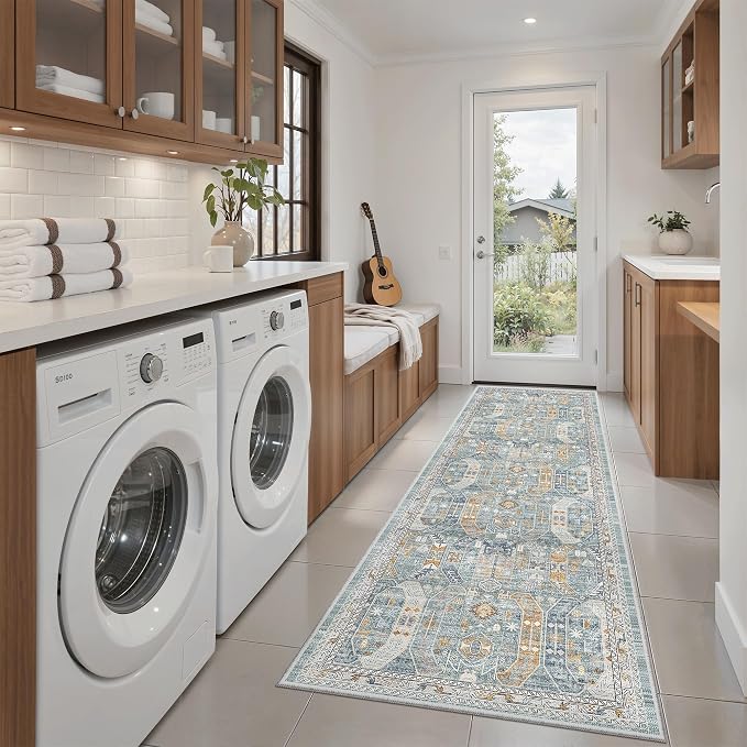 Madane Washable Runner Rug