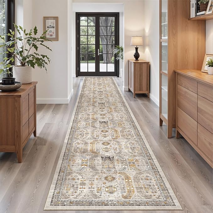 Madane Hallway Runner Rug 2'6''x16' Kitchen Runner