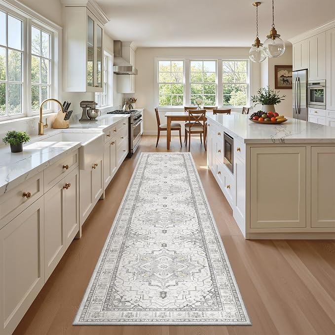 Madane Hallway Runner Rug 2x12, Long Washable Runner Rugs 12ft