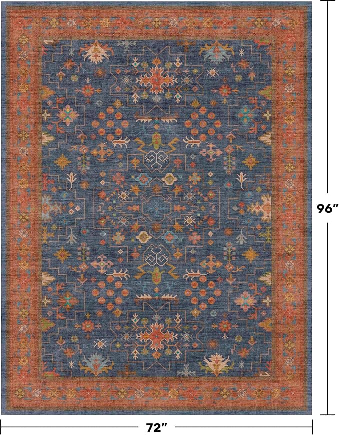 Hazo Haus Dining Room Rugs for Under Table