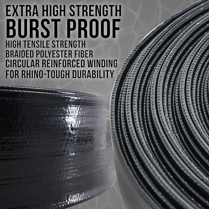 U.S. Pool Supply Pool Backwash Hose 2 Inch Diameter x 50 Feet