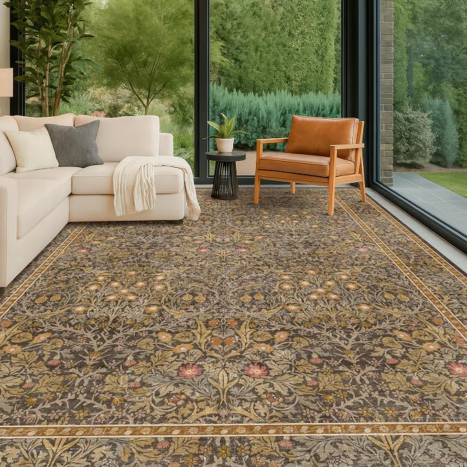 Washable 9x12 Living Room Rug