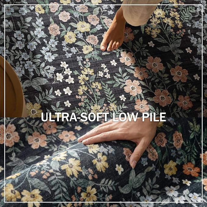Washable Kitchen Rug Runners for Hallways: 2'x6' Entryway Rug