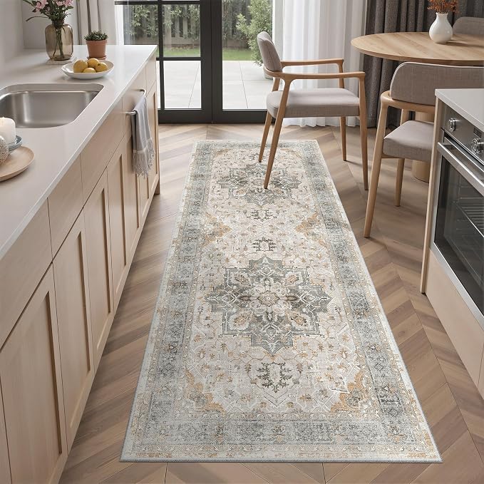 Madane Washable Runner Rug
