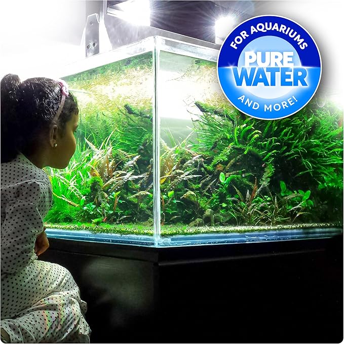 Aquatic Life RO Buddie 3-Stage Reverse Osmosis Water Filter System RO Filtration Units for Aquarium, 50 GPD