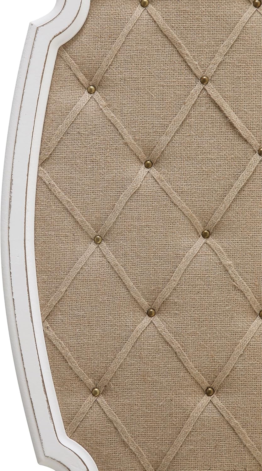 SOFE Large Fabric Bulletin Board with Ribbon, 35 × 24 Inches