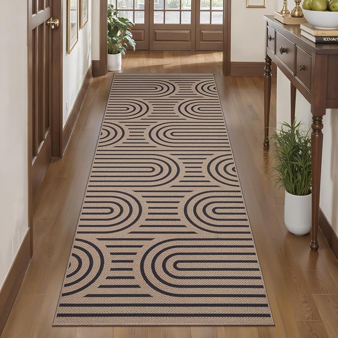 Tangsoo Easy Jute Rug 2x6 Washable Kitchen Runner