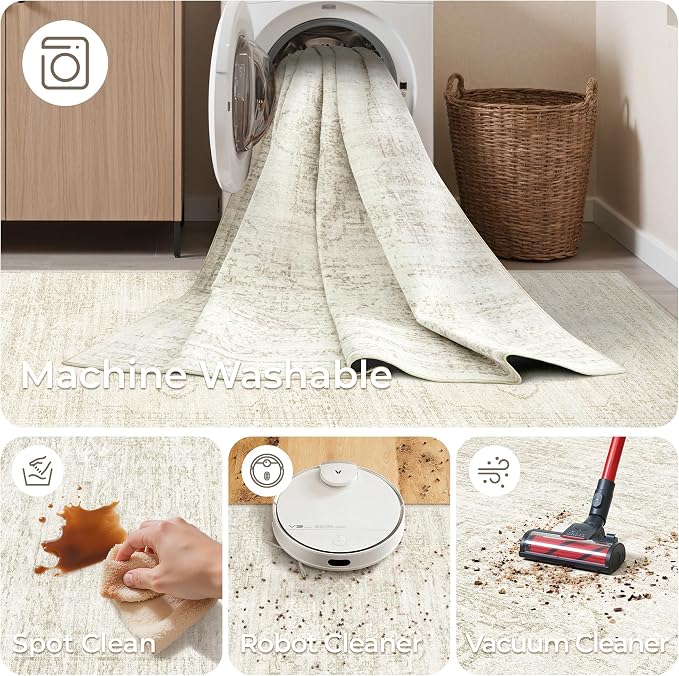 Washable Runner Rugs for Bedroom