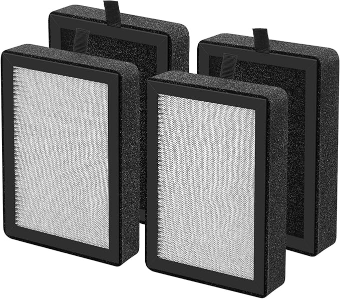 4 Pack LV-H128 Replacement Filter Compatible