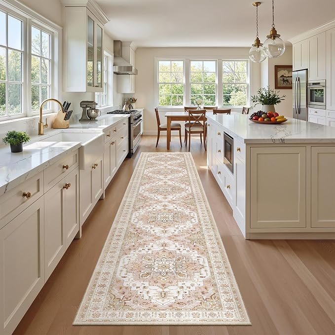 Madane Hallway Runner Rug 2x12, Extra Long Washable Runner Rugs