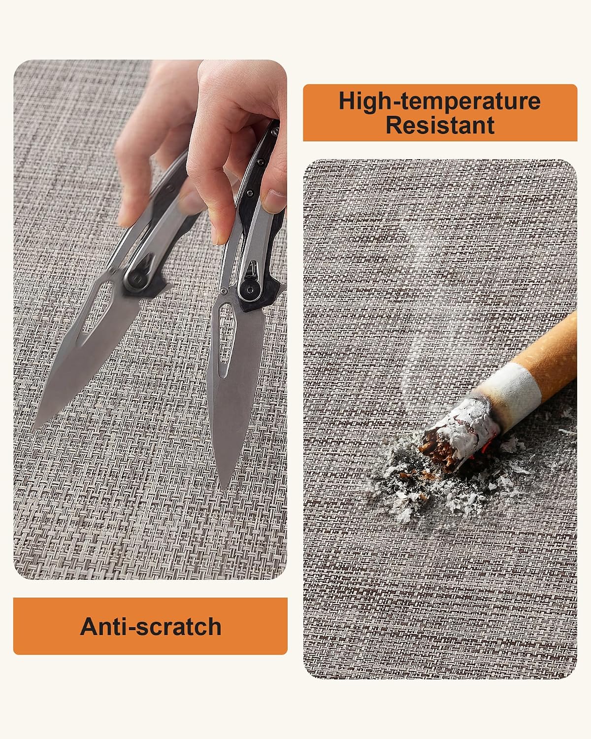 Carvapet 36 x 48 Office Chair Mat for Carpet Hardwood Floor Protector Rug