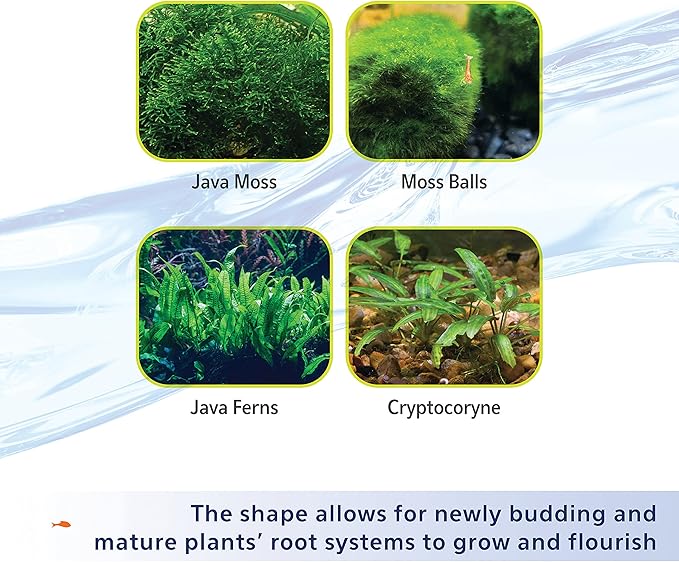 Aqueon Plant and Shrimp Aquarium Substrate, Aqua Soil for Fish Tanks, 5 Pounds, 3 Count