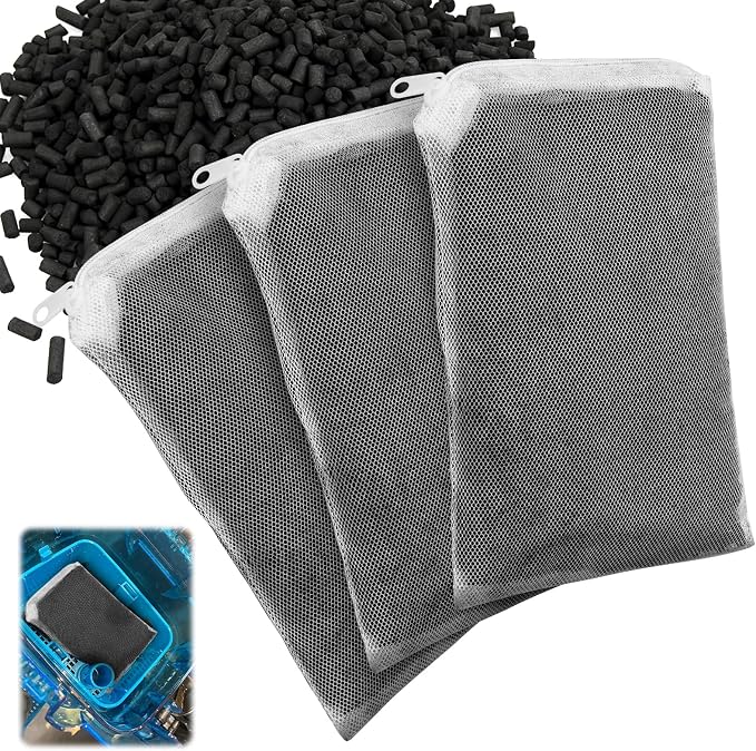 3 Pack 8 Oz Pro-C Aquarium Canister Filter Media Bag