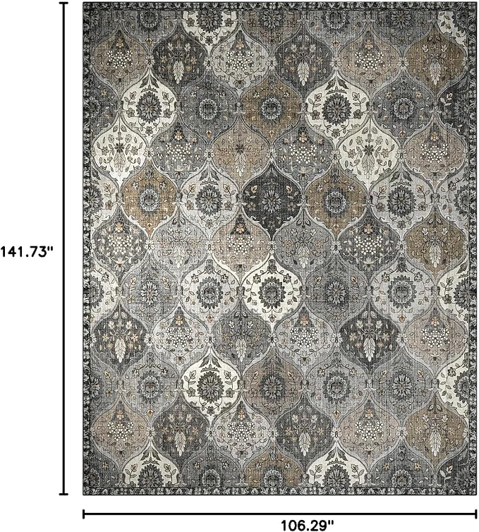 Lahome Moroccan Trellis 9x12 Rug