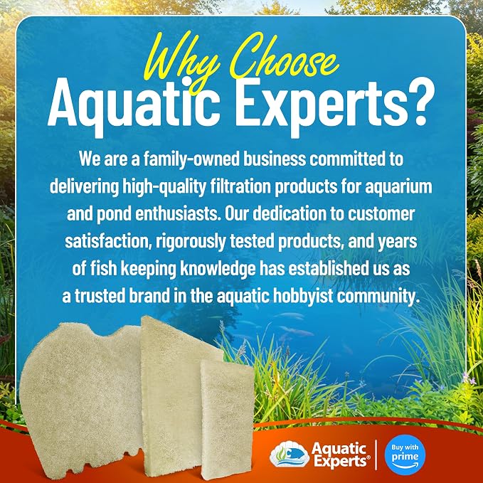Aquatic Experts Beige COARSE Pond Filter Pad