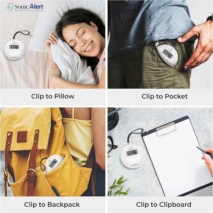 Sonic Alert Digital Alarm Clock