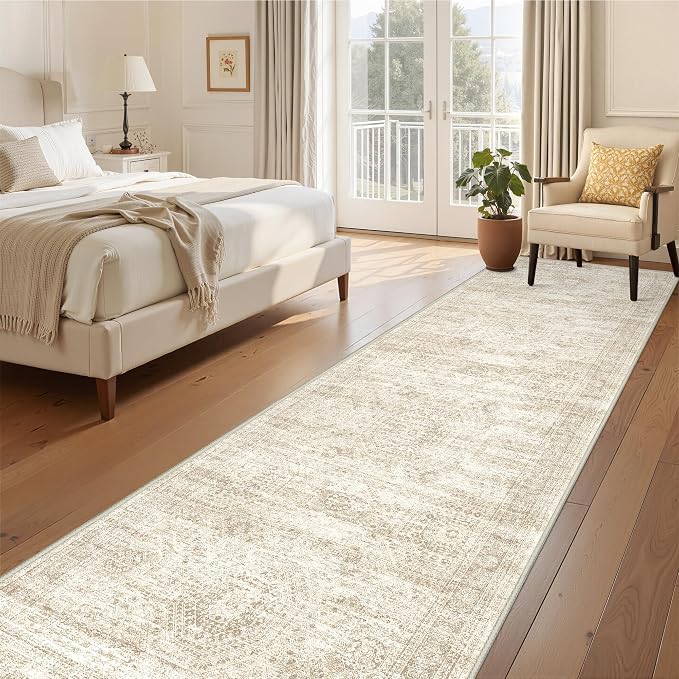 3x10 Runner Rug Non Slip Washable