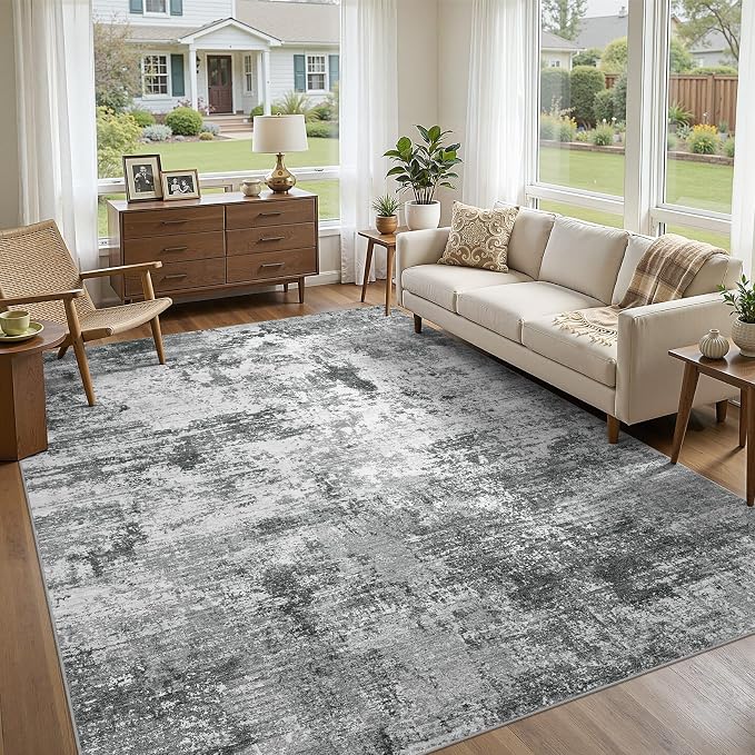 UERMEI 8x10 Area Rug for Living Room