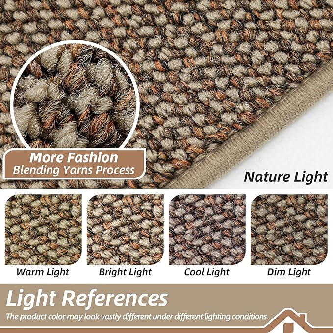 BEQHAUSE Hallway Runner Rugs 2x8, Hallway Rug Non-Slip Washable, Runner Rug