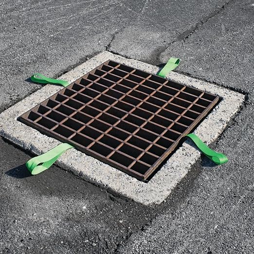 PIG Adjustable Frame Storm Drain Filter | Traffic Safe Sediment Filter | Inside